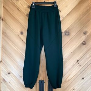 A&F Dark Green Jogger Pants